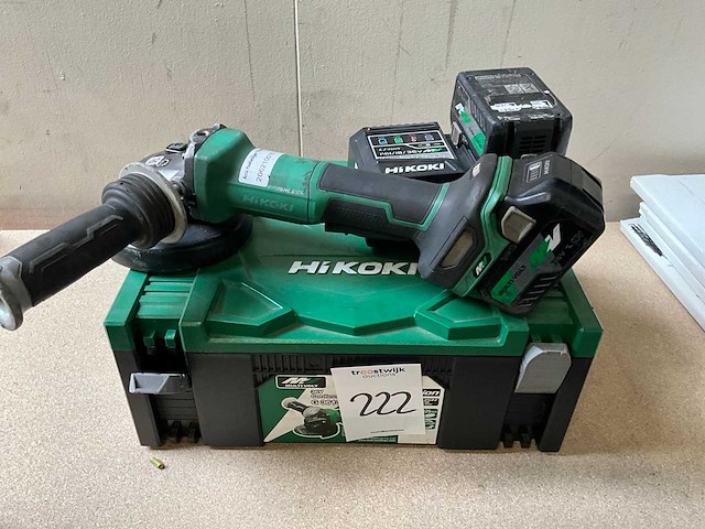 Hikoki haakse slijpmachine - afbeelding 1 van  4