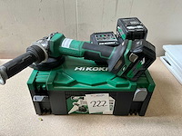 Hikoki haakse slijpmachine - afbeelding 1 van  4