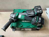 Hikoki haakse slijpmachine - afbeelding 2 van  4