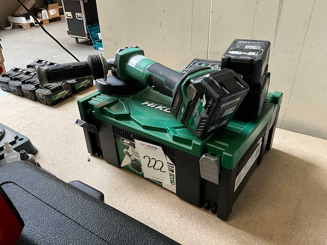 Hikoki haakse slijpmachine - afbeelding 4 van  4