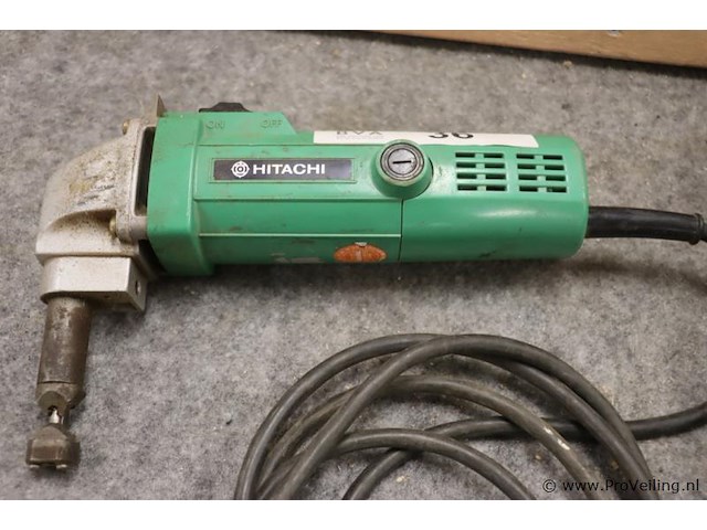 Hikoki knabbelschaar cn16, 400w incl. opbergkoffer - afbeelding 2 van  7