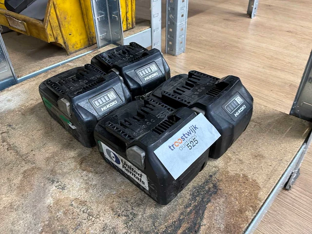 Hikoki multivolt 36v-18v 18volt (4x) - afbeelding 1 van  3