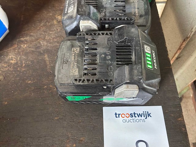Hikoki multivolt accu's (4x) - afbeelding 2 van  4