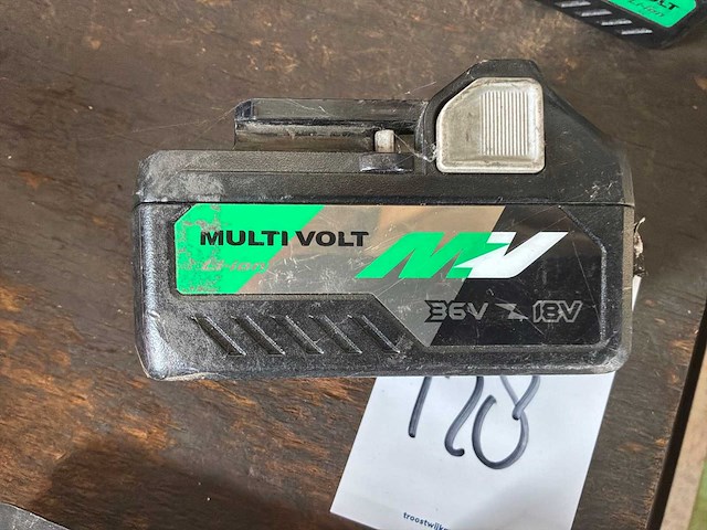 Hikoki multivolt accu's (4x) - afbeelding 3 van  4