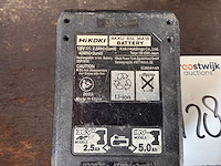 Hikoki multivolt accu's (4x) - afbeelding 4 van  4