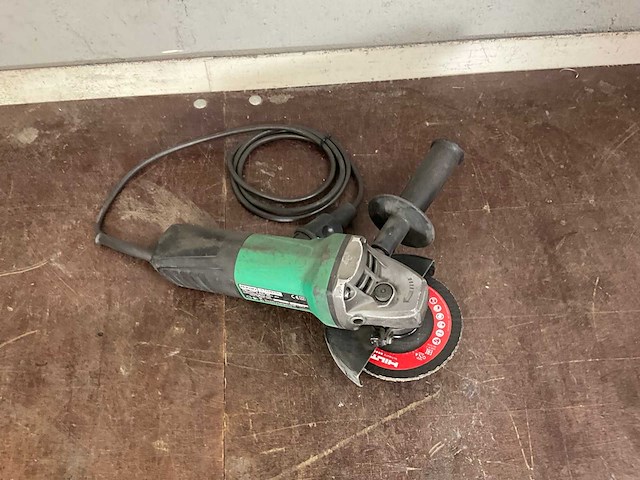 Hikoki q13sn2 haakse slijpmachine - afbeelding 2 van  5