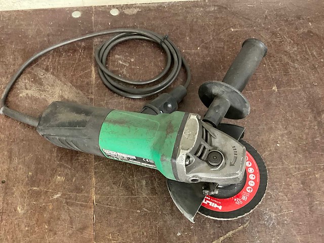 Hikoki q13sn2 haakse slijpmachine - afbeelding 3 van  5