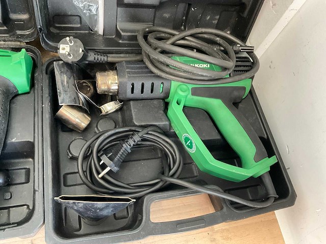 Hikoki rh 600t en rh650v heteluchtpistool (2x) - afbeelding 2 van  5