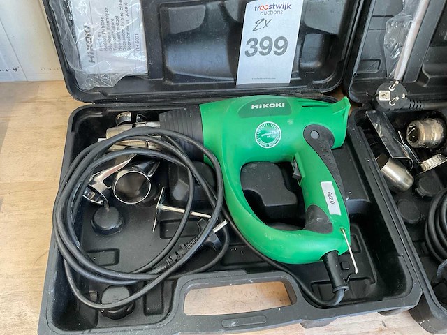 Hikoki rh 600t en rh650v heteluchtpistool (2x) - afbeelding 3 van  5