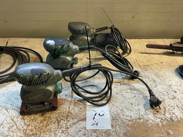 Hikoki sv 12sg schuurmacine (3x) - afbeelding 1 van  11