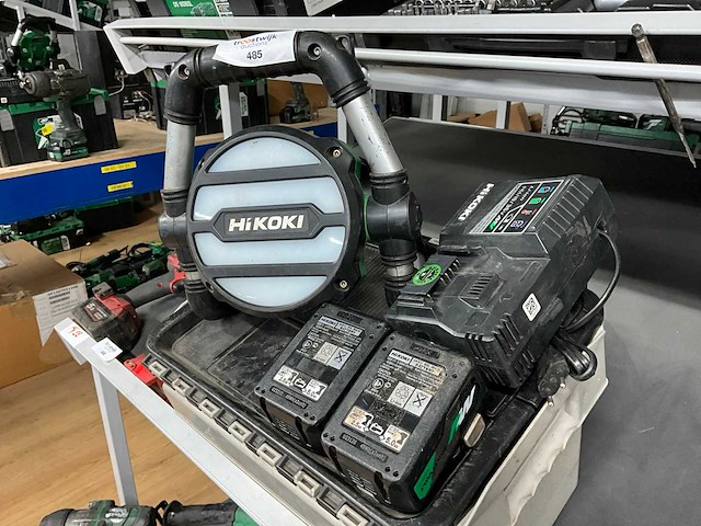 Hikoki ub 18dgl bouwlamp - afbeelding 1 van  5