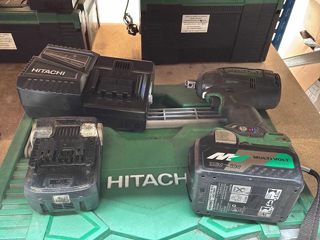 Hikoki wr 18dbdl 2 slagmoersleutel - afbeelding 1 van  2