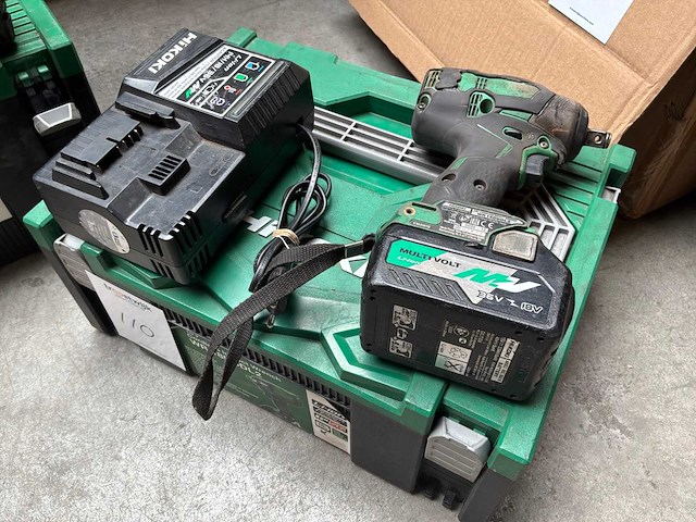 Hikoki wr 18dbdl 2 slagmoersleutel - afbeelding 1 van  3