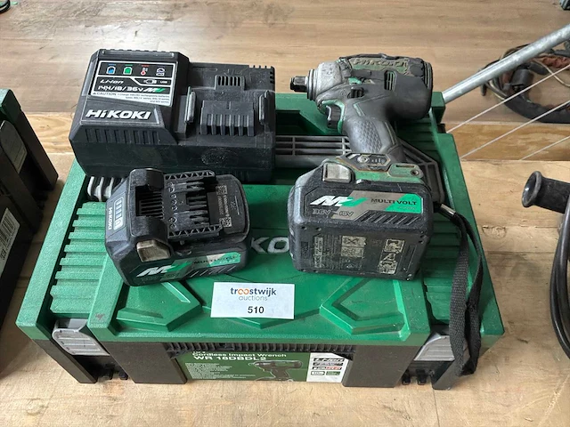 Hikoki wr 18dbdl accu boormachine - afbeelding 1 van  3