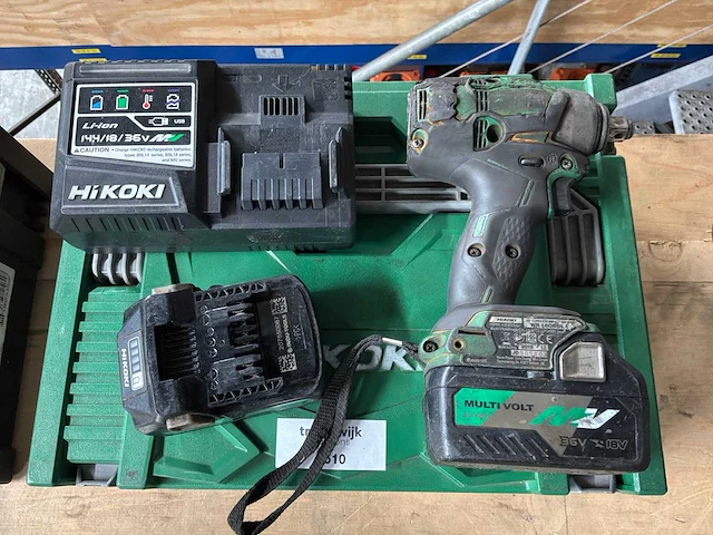 Hikoki wr 18dbdl accu boormachine - afbeelding 3 van  3