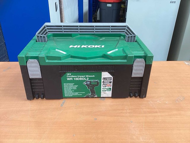 Hikoki wr 18dbdl2 slagmoersleutel 1/2” - 18v incl. bsl 36a18 accu’s + acculader - afbeelding 2 van  11