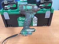 Hikoki wr 18dbdl2 slagmoersleutel 1/2” - 18v incl. bsl 36a18 accu’s + acculader - afbeelding 7 van  11