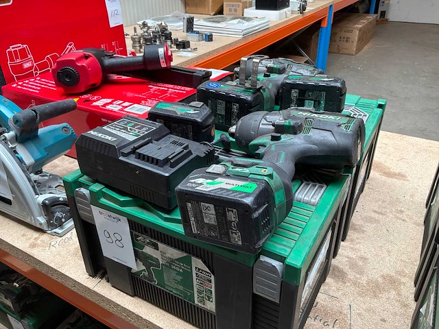 Hikoki wr 36da slagmoersleutel (2x) - afbeelding 1 van  4