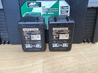 Hikoki wr 36da slagmoersleutel 3/4” - 36v incl. 2x bsl 36a18 accu’s + uc 18yfsl acculader - afbeelding 7 van  10