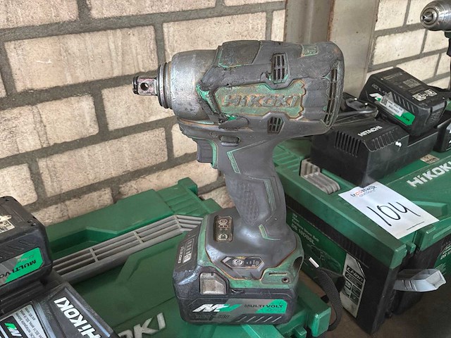 Hikoki wr18ddl2 slagmoersleutel - afbeelding 2 van  3