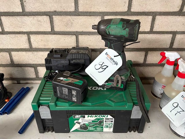 Hikoki wr18ddl2 slagmoersleutel - afbeelding 1 van  4