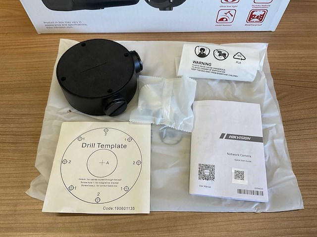 Hikvision 8mp - acusense darkfighter netwerk camera - afbeelding 3 van  4