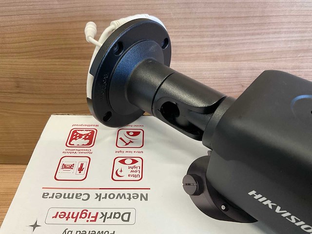 Hikvision 8mp - acusense darkfighter netwerk camera - afbeelding 4 van  4