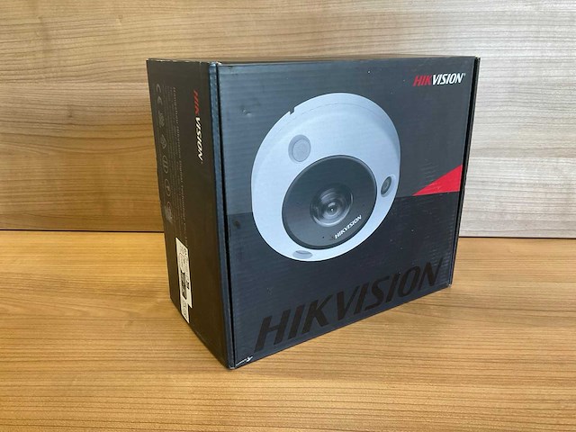 Hikvision fisheye netwerk camera - 12 mp - afbeelding 1 van  6