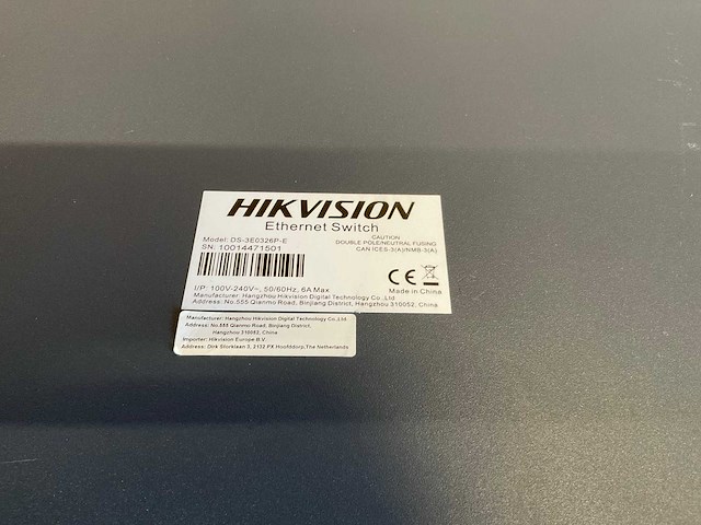 Hikvision poe switch - afbeelding 4 van  4