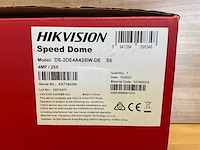 Hikvision ptz ir speed dome camera - 4 mp - afbeelding 2 van  5