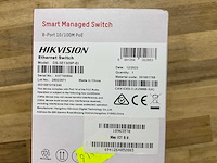 Hikvision smart managed switch - afbeelding 2 van  3