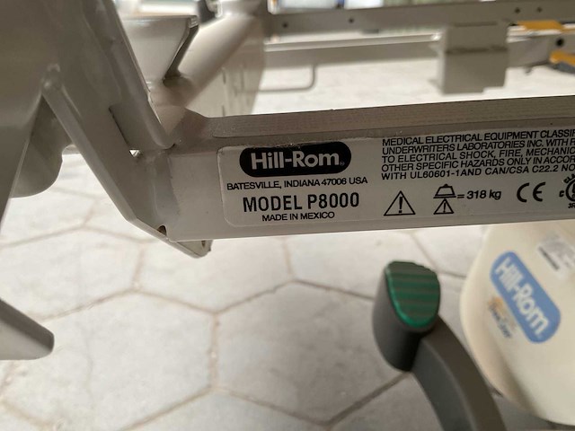 Hil-rom p8000 transportbrancard - afbeelding 6 van  6