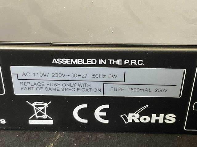 Hill audio dmw300 audioapparaat - afbeelding 8 van  8