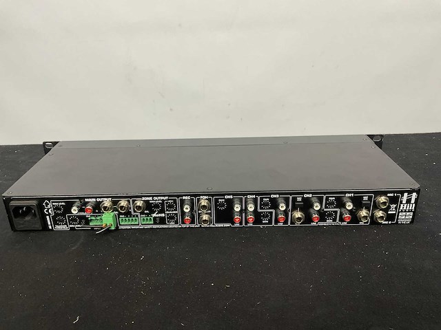 Hill audio zpr-2620 zonemixer - afbeelding 3 van  5