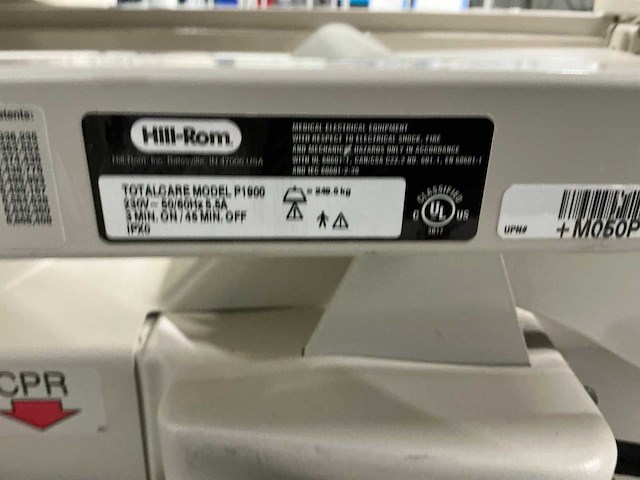 Hill-rom - totalcare p1900 - ziekenhuisbed - afbeelding 5 van  5