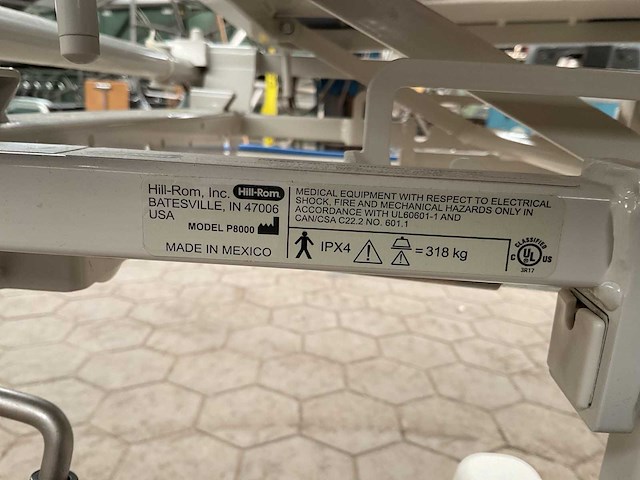Hill-rom p8000 ziekenhuisbed - afbeelding 7 van  8