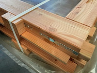 Hillhout deur in kozijn 186x202 cm - afbeelding 3 van  17