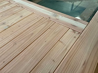 Hillhout deur in kozijn 186x202 cm - afbeelding 8 van  17