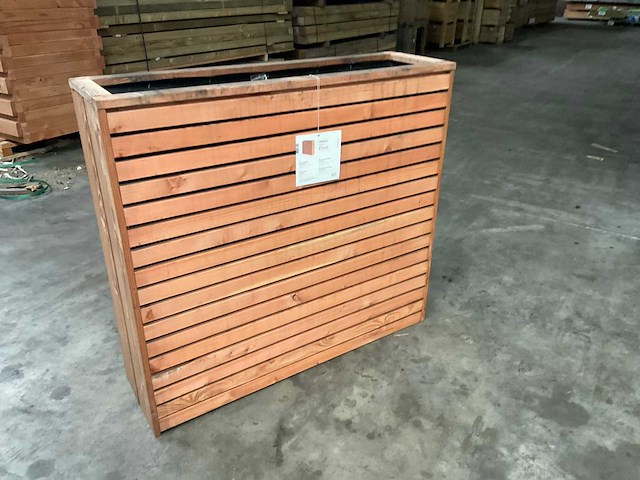 Hillhout douglas bloembak "elan" - 30x103x93 cm (2x) - afbeelding 1 van  3
