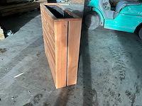 Hillhout douglas bloembak "elan" - 93x30x103 cm - afbeelding 6 van  12