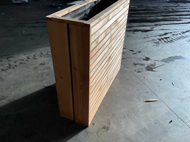 Hillhout douglas bloembak "elan" - 93x30x103 cm - afbeelding 12 van  12