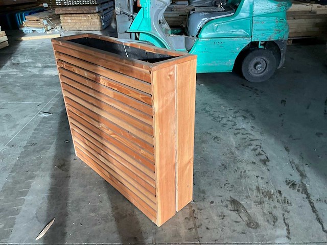 Hillhout douglas bloembak "elan" - 93x30x103 cm - afbeelding 4 van  12