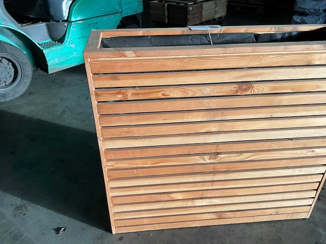 Hillhout douglas bloembak "elan" - 93x30x103 cm - afbeelding 8 van  12
