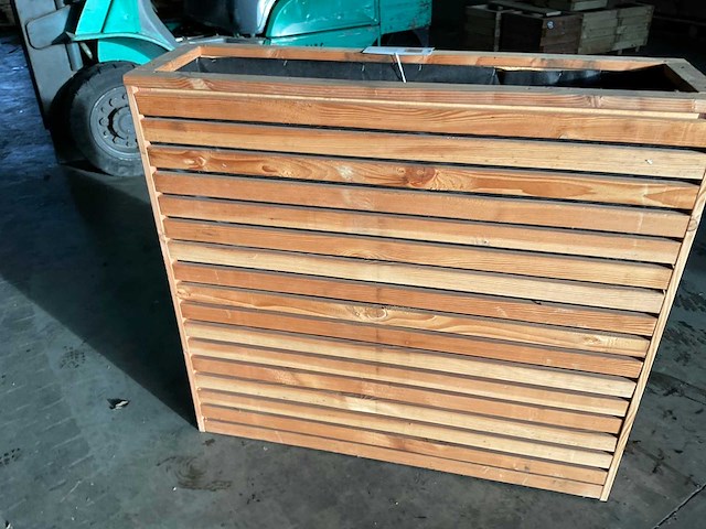 Hillhout douglas bloembak "elan" - 93x30x103 cm - afbeelding 7 van  12