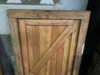 Hillhout douglas buitendeur 200x90 cm - afbeelding 4 van  5