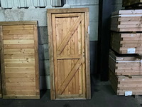 Hillhout douglas buitendeur 200x90 cm - afbeelding 3 van  5