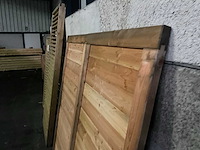 Hillhout douglas dubbelle buitendeur 180x180-3,5 cm - afbeelding 3 van  4