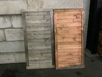 Hillhout douglas dubbelle buitendeur 180x180-3,5 cm - afbeelding 4 van  4