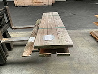 Hillhout douglas tuinbank met rugleuning 200x50x45 cm