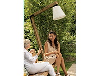 Hillhout flora buitenlamp 200cm e27 (2x) - afbeelding 3 van  4